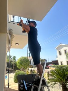 Perfectouch Installing an Awning for a Customer